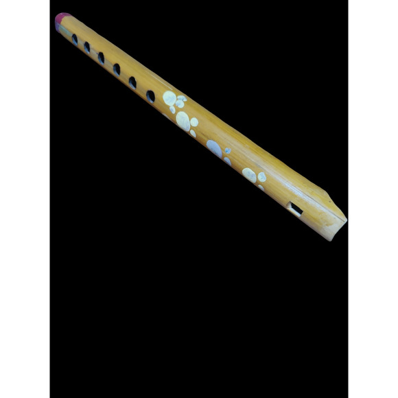 Bundle-1988 American Indian Tribes map and Handmade Natural Indian Wooden Flute - Picture 3 of 4